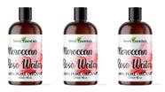 Água de rosas Sweet Essentials Premium Organic 120 ml (pacote com 3)