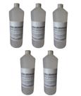 Água Deionizada Desmineralizada Kit com 5L Ultra Pura Embalagem de 1 L Condutividade Menor que 5