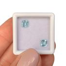 Água Marinha EmeraldCut Par 0,98ct Água Marinha EmeraldCut Par 0,98ct