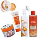 Água Micelar, mousse, sabonete facial, esfoliante corporal, esfoliante bumbum - Vitamina C
