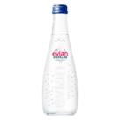 Água mineral evian com gás vidro 330 ml
