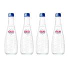 Água mineral evian com gás vidro pack c/4unid 330ml