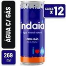 Água Mineral Indaiá Com Gás Lata 269ml Caixa c 12 Un