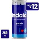 Água Mineral Indaiá Sem Gás Lata 269ml Caixa c 12 Un