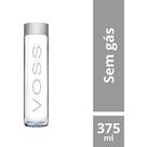 Água Mineral Voss Sem Gás 375ml Vidro Original Premium com Design Sofisticado