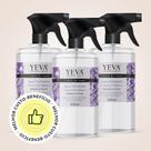Água Perfumada YEVA Campos da França Lavanda e Verbena - KIT 3 UNIDs 500ml