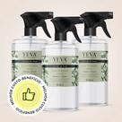 Água Perfumada YEVA Quintais do Brasil Alecrim - KIT 3 UNIDs 500ml
