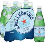 Água san pellegrino mineral com gás pet 500ml pack c/6unid