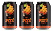 Aguardente Pitú Caju Lata 350ml - 3 Unidades