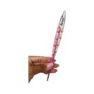 Agulha De Crochê Personalizada Em Resina Rosa 3,5 Mm