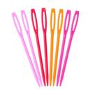 Agulha de plástico 9cm multicolor unidade