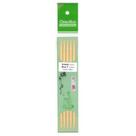 Agulha de tricô ChiaoGoo Double Point Bamboo 15 cm EUA 1,5