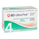 Agulha Descartável BD Ultra Fine Nano 4mm PentaPoint Easyflow 100 Unidades