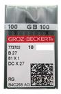 Agulha Grozbeckert Dcx27 B27 P/ Maq Costura Overlock 10 Uni