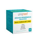 Agulha Hipodérmica (cx com 100 un) - Uniqmed Tamanho:40x1,20mm (1 1/2 x 18G)