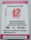 Agulha Para Acupuntura 0,20x15 mm - caixa com 100 Unidades - Dragon Agulha Para Acupuntura 0,20x15 mm - caixa com 100 Unidades - Dragon