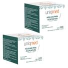 Agulha para acupuntura 1000un 0,25x40mm kit 2cx uniqmed tamanho:0,25x40mm