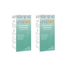 Agulha para acupuntura 100un 0,25x40mm kit 2cx uniqmed tamanho:0,25x40mm