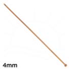 Agulha para Crochê Tunisiano de Bambu Círculo - 30 cm