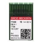 Agulha para Máquina de Costura DB1-1738 90/14 Cabo Fino Groz Beckert c/10und