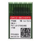 Agulha Para Máquina de Costura db1-1738 Cabo Fino Groz-Beckert 70/10 c/10und