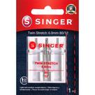 Agulha para máquina de costura SINGER Universal Twin Stretch 80/11