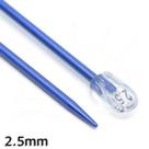 Agulha para tricô alumínio color círculo - 35cm Agulha para tricô alumínio color círculo - 35cm