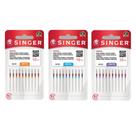 Agulha Singer 12-14-16 Para Máquina Brother Janome Elna Elgin Linha Doméstica