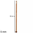 Agulha Tunisiana de Bambu 5,0mm - Círculo