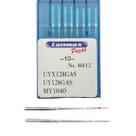 Agulha UYX128 para Máquina Galoneira, Fechadeira Plana, Braço, Cós - PCT C/ 10 - Numero 12