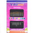 Agulha Westpress Patchwork 35/33/31,5/28,5/25,5mm - 20 unidades