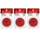 Agulhas de costura Hand Needles Singer Sorted 75 (pacote com 3)