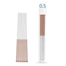 Agulhas de limpeza de bicos de impressora 3D, pacote com 10 unidades de aço inoxidável de 0,5 mm Agulhas de limpeza de bicos de impressora 3D, pacote com 10 unidades de aço inoxidável de 0,5 mm