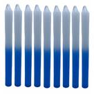 Aib vela palito tradicional bicolor kilo 18cm branca e azul