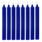 Aib vela palito tradicional kilo 18cm azul escuro granel