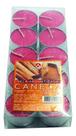 Aib Vela Rechaud Aromatica Canela C/ 10un 14g Vermelho
