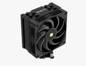 Air Cooler Fan Ventoinha de Rolamento para Processador CPU Oracyn Preto 4 Heatpipes 220W TDP 120mm LGA2011 Intel Amd