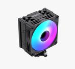 Air Cooler Fan Ventoinha de Rolamento para Processador RGB CPU Oracyn Preto 4 Heatpipes 220W TDP 120mm LGA2011 Intel Amd