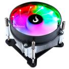 Air Cooler Gamer Rise Mode X4, LED Rainbow, Intel, 90mm, Preto - RM-ACX-04-RGB Air Cooler Gamer Rise Mode X4, LED Rainbow, Intel, 90mm, Preto - RM-ACX-04-RGB