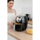 Air Fryer 3,5L Preta - Refeições Saudáveis e Rápidas