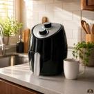 Air Fryer 3l Compacta 1200w Sem Óleo 200c Antiaderente