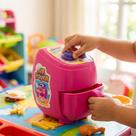 Air Fryer Eletrodoméstico Infantil Brinquedo de Cozinha Faz de Contas