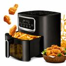 Air Fryer Fritadeira Elétrica Sem Óleo 10 Litros Com Desligamento Automático Top Air Fryer Fritadeira Elétrica Sem Óleo 10 Litros Com Desligamento Automático Top