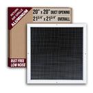 Air Grille Handua Aluminium Eggcrate 20x20cm branca à prova de ferrugem
