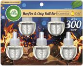 Air Wick Plug in Perfumed Oil Refil 5 ct Bonfire Fall Air