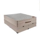 Airtech Colchão Ortobom Queen com Baú Bege SpringPocket