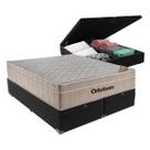Airtech Ortobom Queen com Baú Preto 158cm SpringPocket