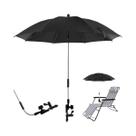 Ajustável 360 graus Guarda-sol Para Cadeira De Praia, Proteção UV, À Prova De Chuva E Vento, Com Clipe Ajustável 360 graus Guarda-sol Para Cadeira De Praia, Proteção UV, À Prova De Chuva E Vento, Com Clipe