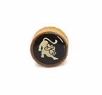 Alargador Plug Madeira Touro 18mm - 1 Peça