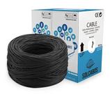 Alarm Cable Preto 305Mts 4X24 Awg Solcab Alarm Cable Preto 305Mts 4X24 Awg Solcab